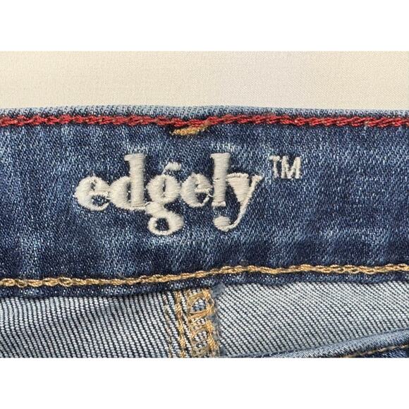 Stylish Blue Flare Jeans for Women - Picture 5 of 7